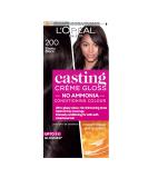 L'Or al Paris Ammonia-Free Semi-Permanent Hair Dye 200 Ebony Black Glossy Colour - 1 Application, Up to 28 Shampoos - Buy Online on GoSupps.com