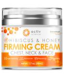 Hibiscus and Honey Firming Cream  Neck Firming Cream  Skin Tightening Cream  Skin Firming and Tightening Lotion  Reduces the Look of Neck Lines  Tightens & Smooths - With Collagen & Hyaluronic Acid 1.7OZ The Hibiscus & H... - Buy Online on GoSupps.com