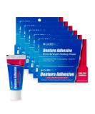 CareAll Denture Adhesive 0.85 oz | Zinc Free Maximum Hold | Bulk Pack of 6 | Natural Ingredients | Travel Size - Buy Online on GoSupps.com