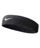 Nike Unisex Adult Swoosh Headband/Headband One Size Black (Black/white) - Buy Online on GoSupps.com