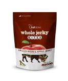 Fruitables Whole Jerky Dog Treats | Jerky Treats for Dogs | Gluten Free, Grain Free, Wheat Free | Made with Premium Meat and No Added Fillers 5 Ounce (Pack of 1) Grilled Bison and Apple - Buy Online on GoSupps.com