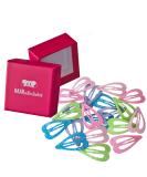 HAARallerliebst Heart Hair Clips - 20 Glitter Clips for Girls (3.6 cm) with Pink Storage Box - Perfect Accessories for Kids - Buy Online on GoSupps.com