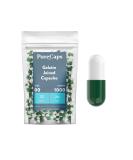 Buy PureCaps USA Empty Gelatin Capsules Size 00 - 1 000 Non-GMO Kosher Gluten-Free & Halal Certified Green/White Gel Pills - Buy Online on GoSupps.com