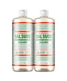 Dr. Bronner's Sal Suds Biodegradable Cleaner 32oz 2-Pack - All-Purpose Pine Cleaner for Floors, Laundry, and Dishes - Concentrated Power to Cut Grease and Dirt - Buy Online on GoSupps.com