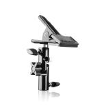 EMART Photography Reflector Holder for Light Stand, Photo Video Studio 5/8" Heavy Duty Metal Clamp Holder, Light Stand Clip Mount with Umbrella Hole for Lighting Reflector Diffuser 1 PACK - Buy Online on GoSupps.com