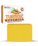 Herblov Turmeric Soap Bar for Face & Body - Natural Turmeric Skin Soap for Dark Spots, Intimate Areas, & Acne - 4oz Bar Soap for All Skin Types - Buy Online on GoSupps.com