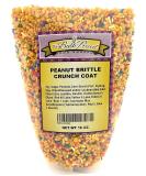 Peanut Brittle Crunch Coat Ice Cream Topping (1 lb. Resealable Zip Lock Stand Up Bag) - Buy Online on GoSupps.com