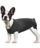 Hjumarayan Black XS Dog Sweater for Small Dogs - Washable Elastic Striped Shirt for Chihuahua & Yorkshire Terrier - Buy Online on GoSupps.com