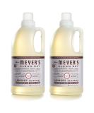 Mrs. Meyer's Clean Day's Liquid Laundry Detergent, Cruelty Free and Biodegradable Formula Infused with Essential Oils, Lavender Scent, 64 oz - Pack of 2 (128 Loads) - Buy Online on GoSupps.com