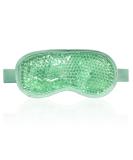 Cooling Eye Mask | Gel Pearl Eye Mask for Hot & Cold Therapy | Sleep Relaxation Mask for Swollen & Tired Eyes - Green - Buy Online on GoSupps.com
