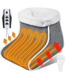 Foot Warmer - Double-Side Heating Electric Heated Foot Warmers for Men and Women Foot Heating Pad with 6 Levels Temp and 4 Timers (L) - Buy Online on GoSupps.com