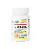 GeriCare Senna Plus Natural Laxative with Docusate Sodium 50mg Sennosides 8.6mg (200 Tablets) - Buy Online on GoSupps.com