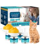 Buy VICSOM Cat Calming Diffuser Kit - 6-in-1 Pheromones for Anxiety Relief 120 Days of Stress Relief Includes 2 Diffusers & 4 Refills - International Shipping Available - Buy Online on GoSupps.com