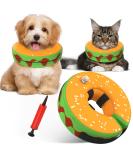 Inflatable Dog Recovery Cone Collar | Soft E-Collar Alternative for Small Medium Large Dogs & Cats | Post-Surgery Protection | Size S (Neck 7.8''-10.2'') - Buy Online on GoSupps.com