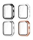 GEAK Compatible with Apple Watch Case 38mm Apple Watch Screen Protector 38mm Full Coverage Hard PC Bumper Protective Cover for iWatch SE Series 3/2/1 Women Men 4pack Black/Clear/Rose Gold/Silver Black/Clear/Rose Gold/Silver 38 mm - Buy Online on GoSupps.com