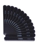 Lictin Pack of 16 Professional Nail Files Washable Double Sided Emery Board (100/180 Grit) White 16 Count - Buy Online on GoSupps.com