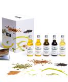 Oil Set Gift Set (5x50ml) | Premium Cold-Pressed Oils from the Cave of the Lion | Gourmet Gift for Every Occasion - Buy Online on GoSupps.com