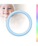 Adapter for pacifier & chain | Silicone O-ring | baby blue - Buy Online on GoSupps.com