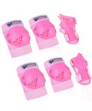 Kids Youth Protective Gear Set for Roller Skates & Outdoor Sports - Pink (Ages 6-15) - Buy Online on GoSupps.com