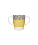 Rosa Lifestyle Two Handled Melamine Mug 400ml Lightweight Mobility Aid - Yellow - Buy Online on GoSupps.com