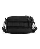 HUNDVP Small Molle Tactical Utility Pouch EDC Additional bag Military Pouch Molle Mini Tool bag for backpack Multifunctional shoulder bag crossbody shoulder bag for hiking camping black - Buy Online on GoSupps.com