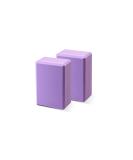 Unipack High Density EVA Foam Yoga Block 9x6x4 2PK - Purple - Buy Online on GoSupps.com