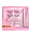 Glamnetic Lash Extension Kit | Natural | Professional At Home False Eyelash Extension Kit | Salon-Quality  High Volume  Faux Mink Lashes - Buy Online on GoSupps.com