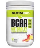 NutraBio BCAA 5000 Powder - Fermented Branched Chain Amino Acids for Muscle Growth & Recovery - Natural Flavors  Sweeteners  and Coloring  Vegan  Gluten Free - Strawberry Lemonade  60 Servings Strawberry Lemonade 1 Pound (â¦ - Buy Online on GoSupps.com