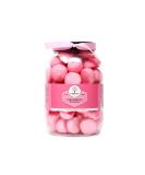 Strawberry Flavoured Pink Marshmallow Balls in a Pink Ribbon Gift Jar 600 g By Mallow Tree Luxury Sweet Gift Ideas Soft & Fluffy Marshmallow Ribbon Gift Jar Pink Strawberry - Buy Online on GoSupps.com