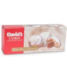 David's Cookies Gourmet Butter Pecan Meltaway Singles - Easter Cookie Snacks with Pecans and Powdered Sugar - Buy Online on GoSupps.com