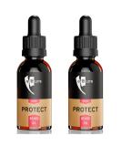 Buy G ld's Beard Oil for Men - 12 Months of Argan Oil Benefits | Softening & Masculine Fragrance | 2 x 30ml Pack | Premium Beard Care - Buy Online on GoSupps.com