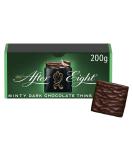 Nestl after eight wafer-thin chocolate tablet made of dark chocolate with peppermint cream filling for connoisseurs 1 Pack (1x200g) cocoa 200 g (1 Pack) - Buy Online on GoSupps.com