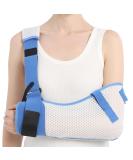 Arm Sling for Shoulder Injury - Waist Strap Immobilizer Brace Support for Sleeping & Rotator Cuff Surgery (Mesh Left Large 40-51 inch - Buy Online on GoSupps.com