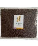 Hides Fine Foods Milk Chocolate Chips 500g - GMO-Free, Vegetarian, Perfect for Baking, Desserts & Tempering - Chocolate Mocha Flavor - 1 Pack - Buy Online on GoSupps.com