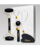 3-in-1 Skin Care Tool Set | Ultimate Facial Rejuvenation with Roller & Gua Sha | Natural Massage for Face & Neck - Buy Online on GoSupps.com