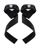 Buy Nalo Padded Lifting Straps - Professional Strength Training Straps for Deadlifts & Bodybuilding - Unisex Black - Buy Online on GoSupps.com