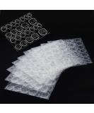 ILamourCar False Nails Stickers 240 Pcs Double-Side Glue Nail Sticker Waterproof Breathable False Nail Glue Stickers for DIY Nail Art Decoration (10 Sheets) - Buy Online on GoSupps.com