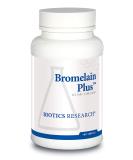 Biotics Research Bromelain Plus | Lactose & Dairy Free Digestive Support | Healthy Inflammatory Response | Muscle Relaxation | Papain 100 Tabs - Buy Online on GoSupps.com