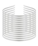 24-Piece Smooth Metal Headbands - DIY Craft Wire Frame Hairband for Women, Silver - Buy Online on GoSupps.com