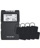 iStim EV-804 TENS/EMS 2 Channel Combo Machine - Muscle Stimulator for Back Pain Relief - 7 Modes/24 Programs - Rechargeable with Electrode Pads - Buy Online on GoSupps.com