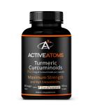 Active Atoms Premium Turmeric Extract 750mg with BioPerine - 95% Curcuminoids, Non-GMO - 60 Veggie Capsules - Buy Online on GoSupps.com