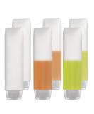 OTO 6 Pack Travel Size 30ml Squeeze Bottles - TSA Approved Cosmetic Containers - Buy Online on GoSupps.com