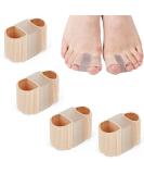 Ruamny Big Toe Separators Hammertoe Straightener Gel Toe Correction Elasticated Hammertoe Corrector Pain-Free for Both Female and Male Gel Fiber Toe Correction(4Pcs Nylon)-Size L - Buy Online on GoSupps.com
