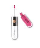 KIKO Milano Unlimited Double Touch 119 | Long-Lasting Liquid Lipstick in Rhododendron Pink - Buy Online on GoSupps.com