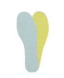 Kaps Duo Latex Insoles - Double Layer Shoe Inserts for Men - Size 44 EUR / 10 UK - Odour Neutralizing & Multicolour - Buy Online on GoSupps.com