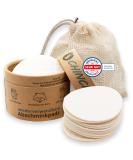 Chinchilla Reusable Slowdown Pads - 10 Pack with Storage Can & Laundry Net | Washable up to 90 C | Compostable & Vegan | Made in Germany | Suitable for All Skin Types - Buy Online on GoSupps.com