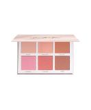 Kara Beauty Chic to Chic 6-Pan Neutral Blush Palette - Vegan | International Shipping Available - Buy Online on GoSupps.com