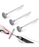 Jeffdad 3-Piece Nail Miller Bits Set | Professional Electric Foot File & Hard Skin Remover | Gel & Acrylic Nail Grinder | Durable 4.2 x 1 x 1 cm - Buy Online on GoSupps.com