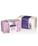 Rose Lavender Exfoliating Soap Sponge - 14+ Uses Gentle Cleansing Bar with Natural Lavender Extract - Buy Online on GoSupps.com