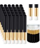 30 PCS Super Soft Lash Shampoo Cleansing Brush for Eyelash Extension - Facial Cleaning Brush for Eye Bath Wash Kit by Camillash (Black) - Buy Online on GoSupps.com